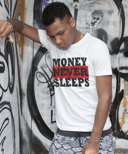 money never sleeps tshirt